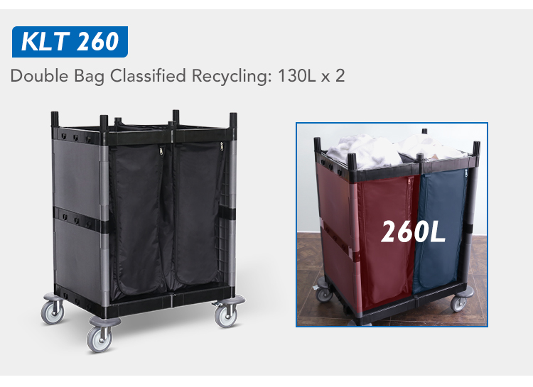 CT Linen Trolley - Cleanic Cleaning Equipment